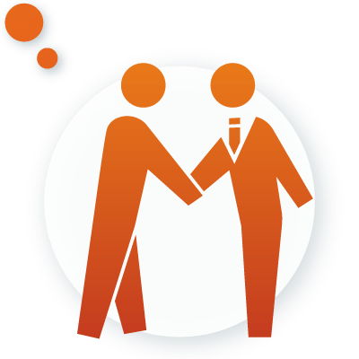 鋼材を探している人のイラスト