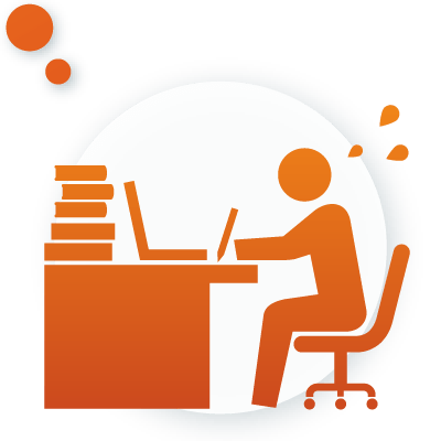 信頼できる取引先を探している人のイラスト